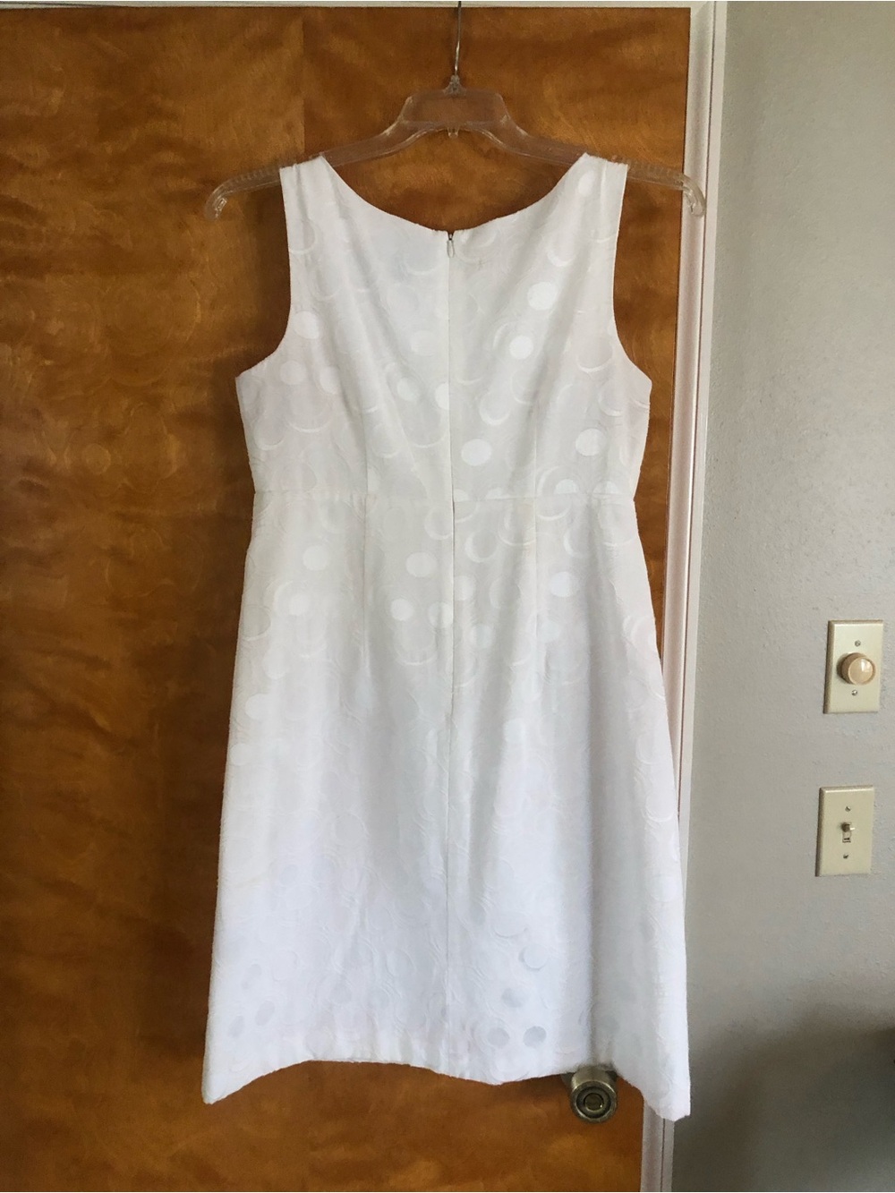 Jessica Howard White Sleeveless Tie-Waist Midi Dress - Picture 3 of 8